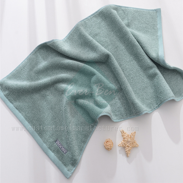 China EverBen Custom patterned baby wrapping towel Factory ISO Audit Bamboo Towels Factory